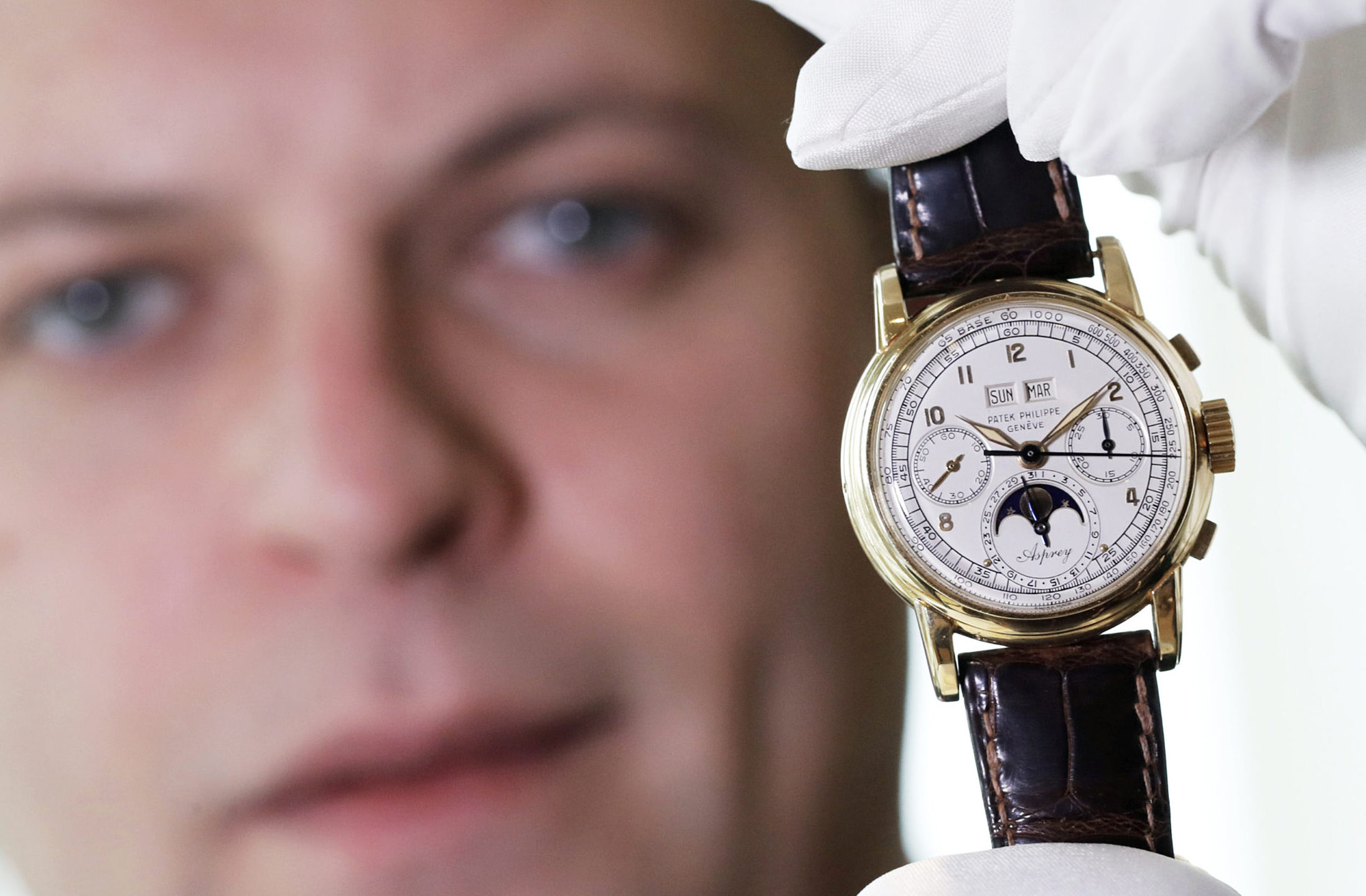 Lyxklocka från schweiziska klocktillverkaren Patek Philippe