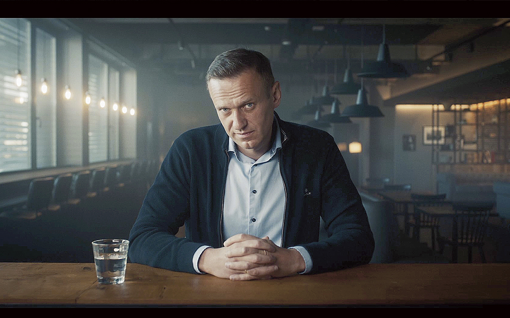 Screenshot ur dokumentären ”Navalnyj”
