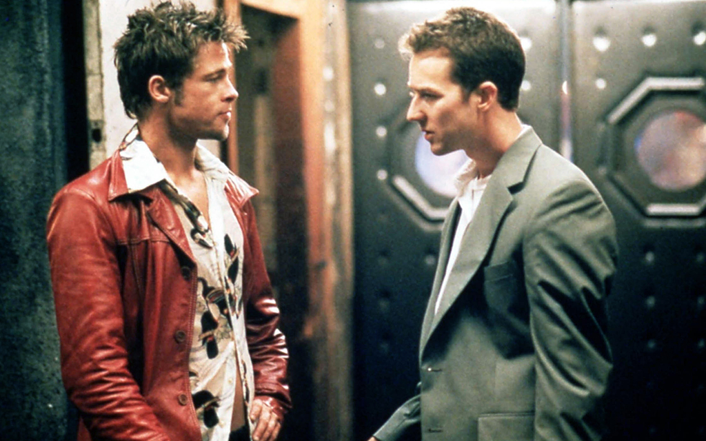 Scen ur filmen Fight Club.